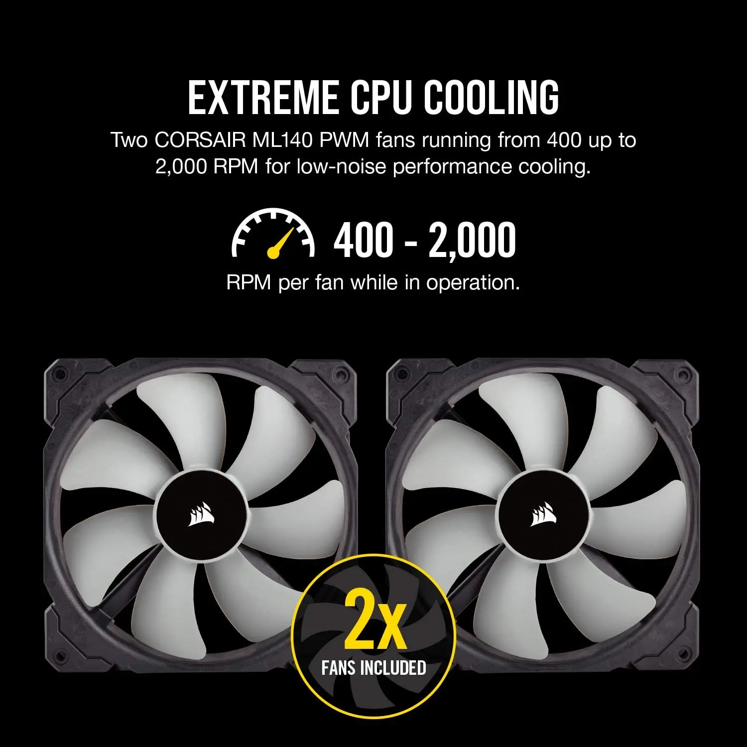 Corsair iCUE H115i RGB Pro XT радиатор 280 мм двойные 140 PWM вентиляторы управление программным