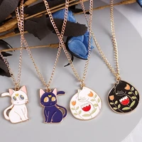 butterfly necklace womens necklace free shipping rhinestone ladies jewelry panda sea life sweet and cute rabbit