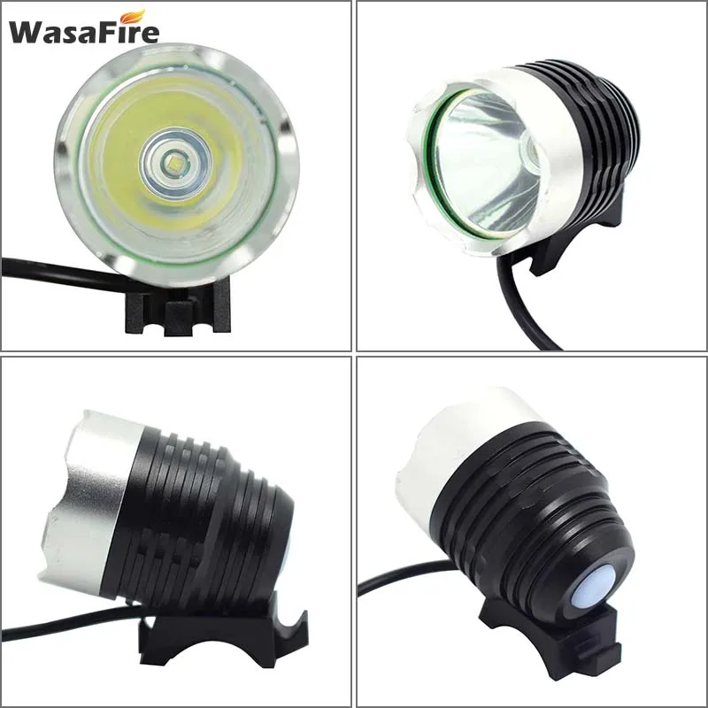 WasaFire 1800lm XM L T6 светодиодный велосипедный головной светильник велосипед благодаря