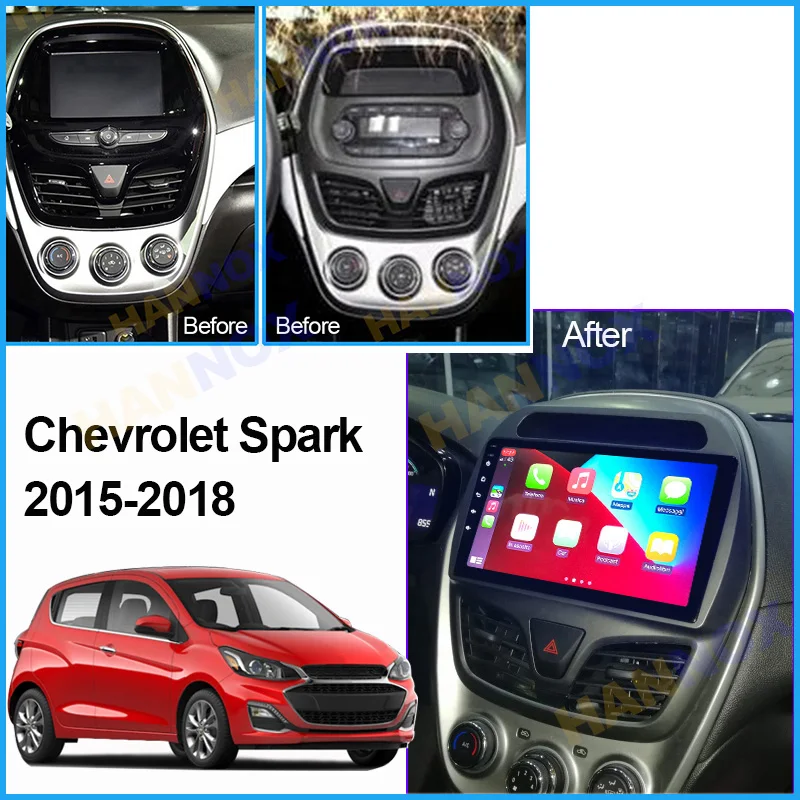 9 дюймов 4G LTE Android 10 0 для CHEVROLET Spark Beat 2015 2016 2017 2018 мультимедийный стерео