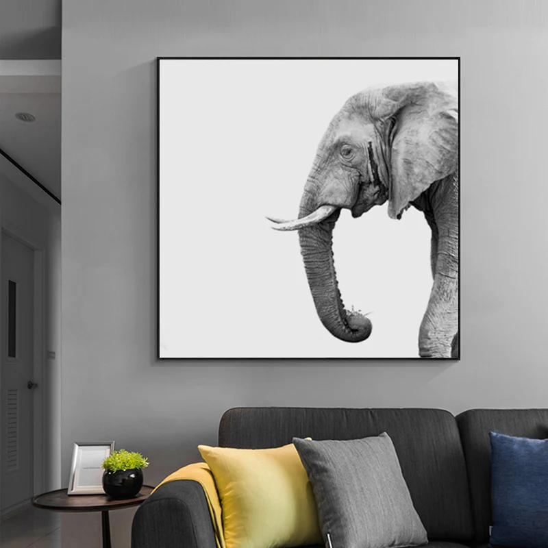 Скандинавский черно-белый стиль оформления стен детской гостиной | Дом и сад