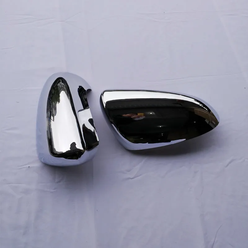 2 шт. ABS хромированные боковые дверные Чехлы для зеркал автомобиля Стайлинг Nissan