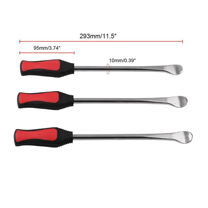 Набор инструментов с 3 рычагами для шин ложка + 2 протектора колес набор смены