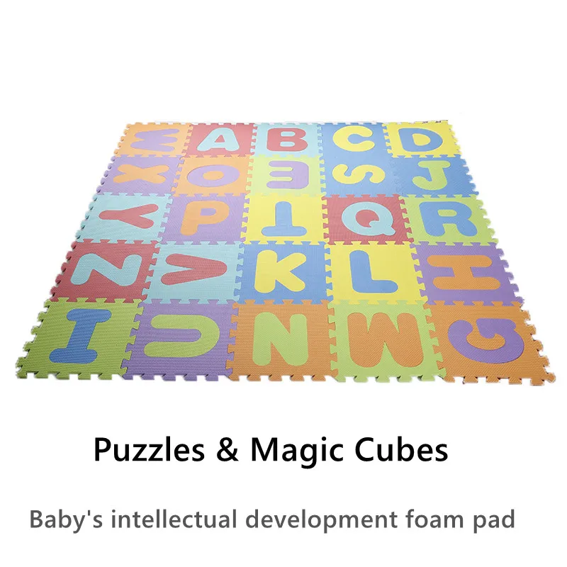 

36 Pieces Of 32*32*1CM Floor Mats Puzzle Baby Toys Foam Alphabet Numbers Play Mat Floor Kids Carpet For Kids Safety Toys HWC