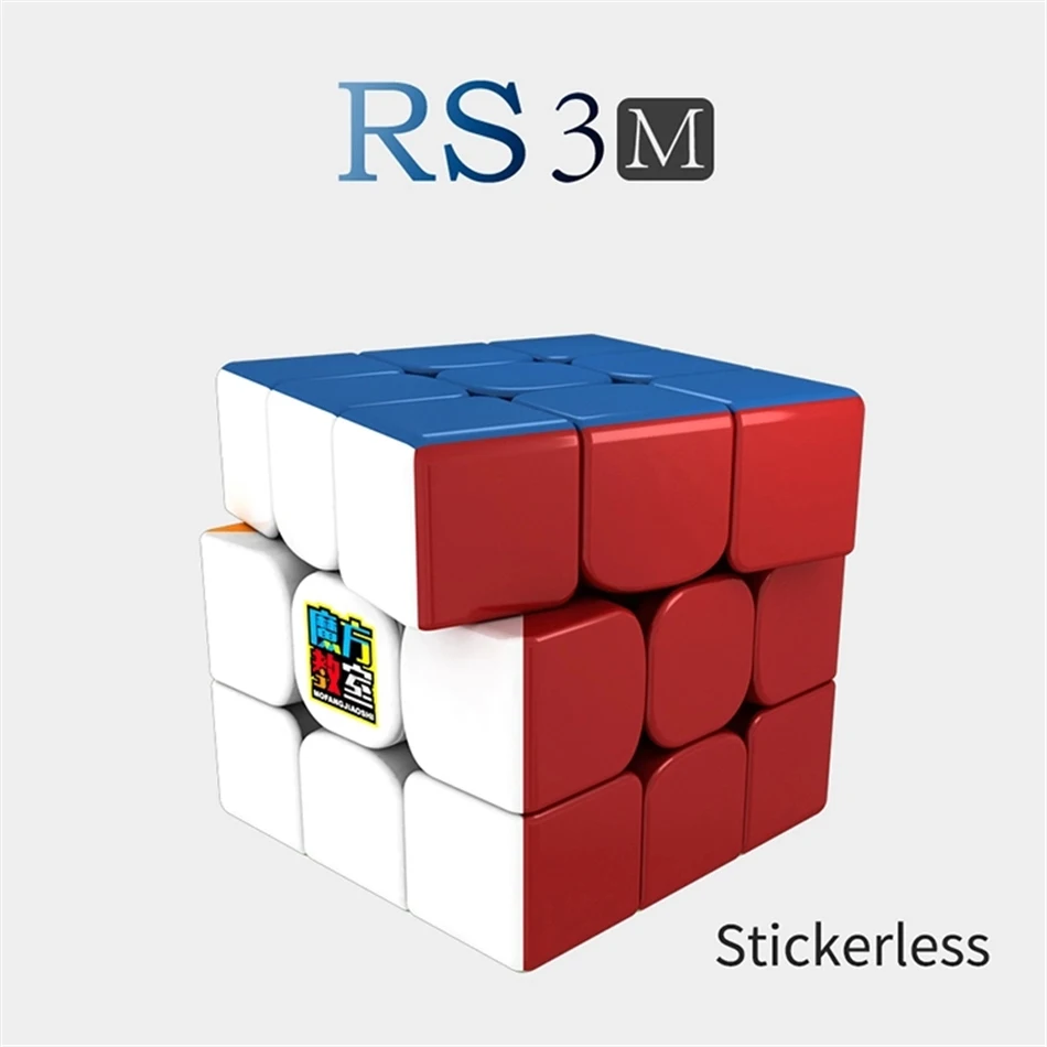Новый MoYu Yuhu RS3 RS3M 3x3x3 Магнитный куб головоломка Профессиональный rs3 3x3 м конкурс