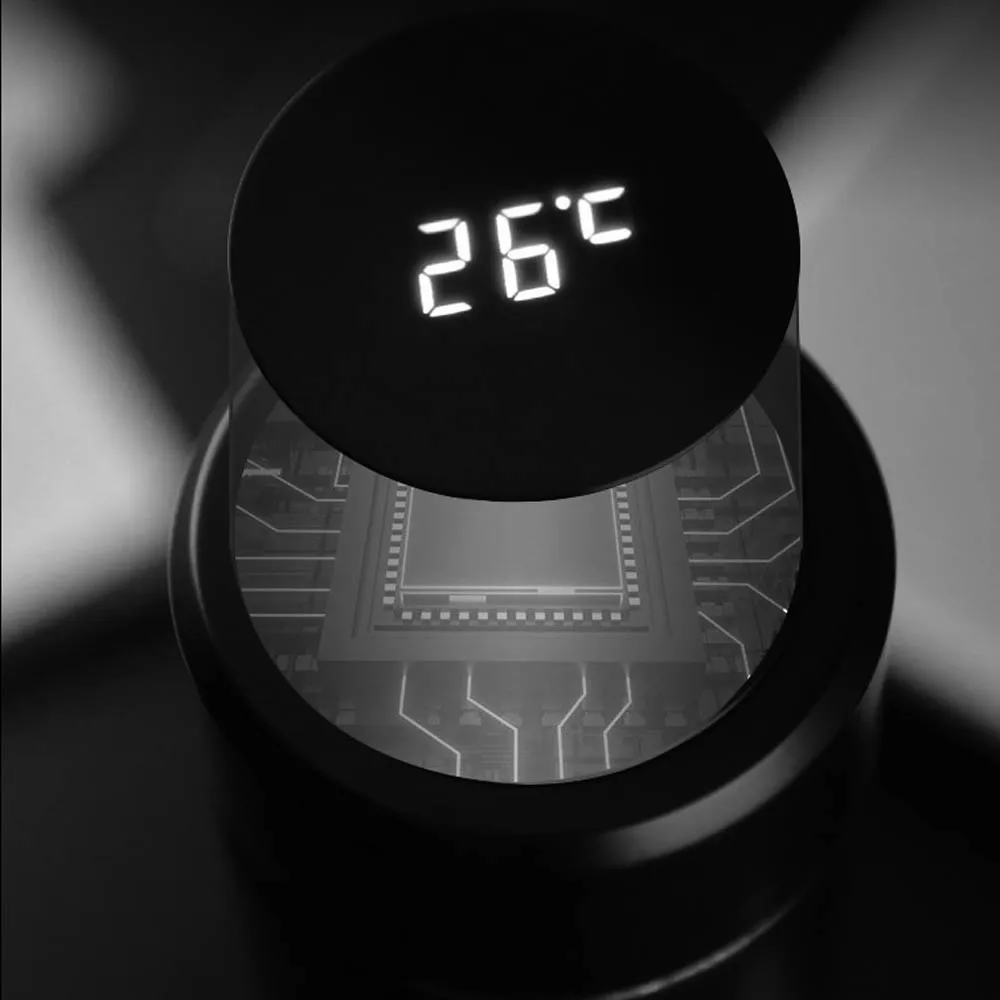 Интеллигентая(ый) Температура мерный стаканчик 304 Нержавеющая Seel светодиодный сенсорный Дисплей Температура чашка пара чашка термос