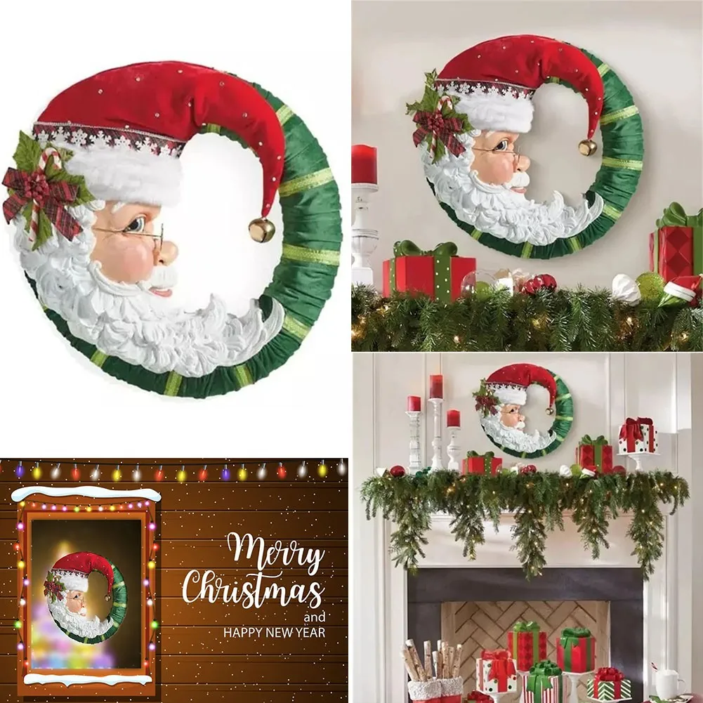 

Santa Claus Merry Christmas Wall Sticker Christmas Festival Decoration Living Room Home Window Glass Door New Year Stickers