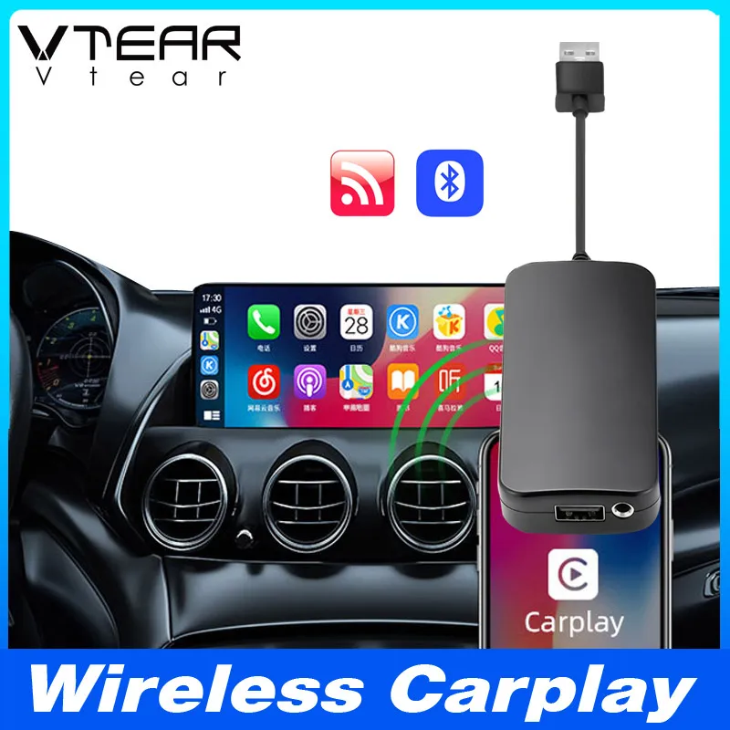 

Wireless Carplay Dongle Usb Adapter Apple Carplay Portable For Honda Toyota Hyundai Kia Accessories Modification Car Products