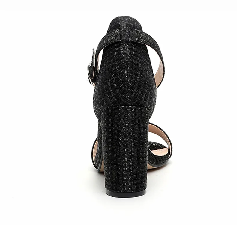 2020 fashion new Women Fashion Open Toe Rhinestone Design High Heel Sandals Crystal Ankle Wrap Glitter Size 36-41 A155 | Обувь