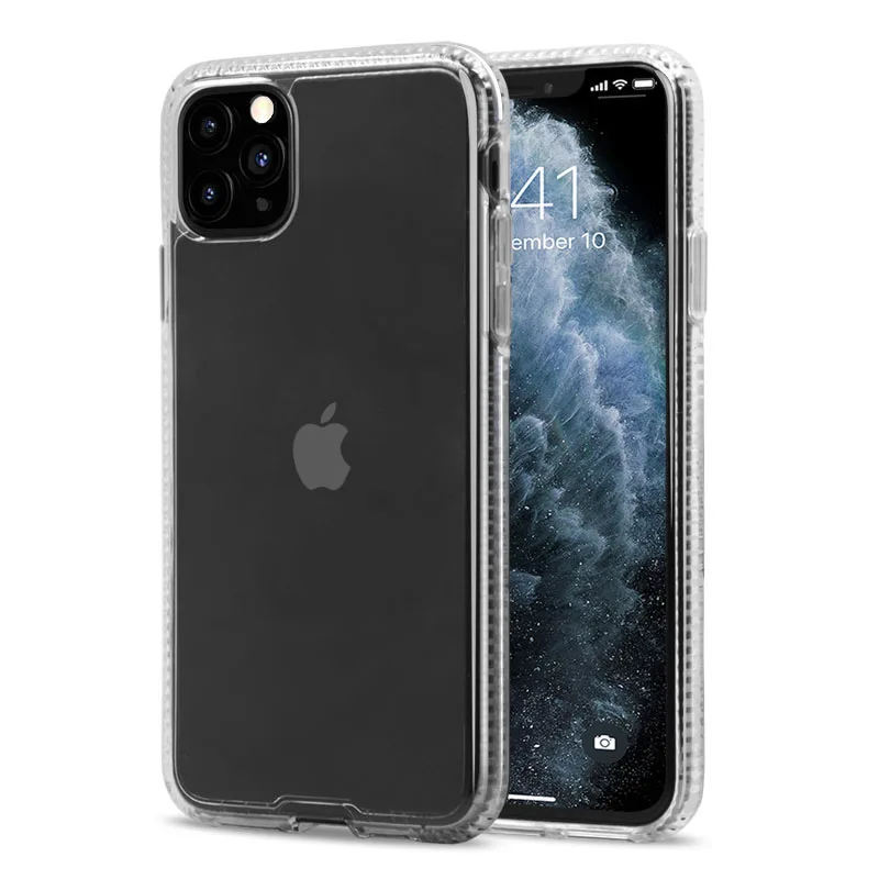 Ультратонкий Гибридный кристально чистый чехол для iPhone 11 pro max XS XR 8 7, амортизирующий чехол с защитой от царапин, прозрачный чехол на заднюю панель