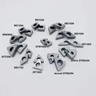 10 шт., твердосплавная ЧПУ основа для инструментов из вольфрамовой стали MT1603 MT2204 STM1603 MW0804 MD1103 MD1504 MD1506 MS1204 MC1204 MV1603