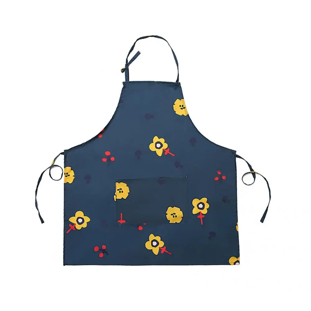 

Easy to Wear Polyester Strong Construction More Thicken Kitchen Apron for Gifts