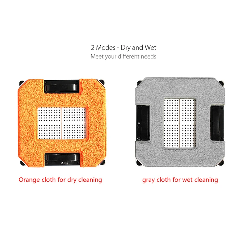 Для Liectroux Robot X6 Запчасти для пылесоса волокна тряпки швабры 4 комплекта очистки
