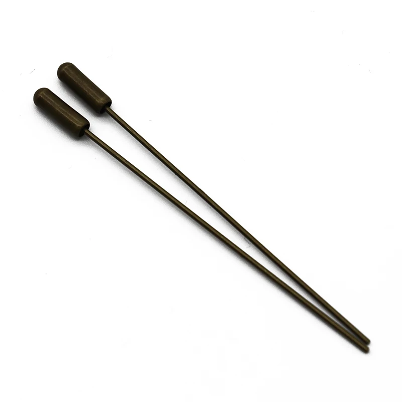 Antique Bronze Mibrow, 40 шт., 70 мм, медная, родиевая, бронзовая брошь, булавки, безопасные булавки с фиксаторами, концы для DIY, брошь, булавки, ювелирные изделия, результаты маркировки - Цвет: Antique Bronze