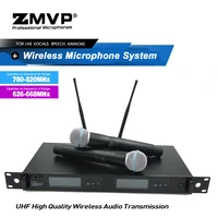true diversity qlx24d dual microphone wireless system with beta58a handheld transmitter mic for karaoke live vocals performance
