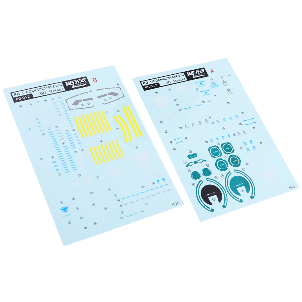 Стикеры для водных слайдов игрушечные модели инструменты PG 1/60 аксессуары Gundam |