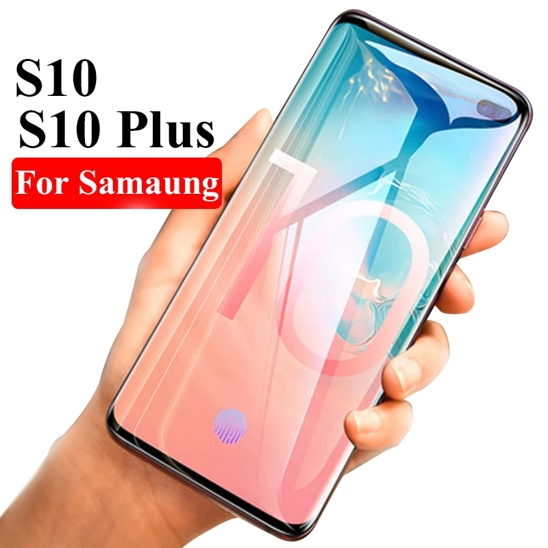 Для samsung Galaxy S10 S9 защитная пленка 3D полное изогнутое закаленное стекло для Plus