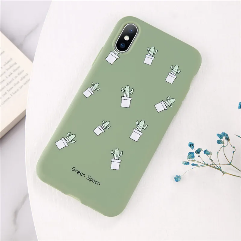 T10 Lovebay чехол для телефона для iPhone 11 6 6 S 7 8 Plus X XR XS 11Pro Max милый мультяшный буквенный олень смайлик Мягкий ТПУ чехол для iPhone - Цвет: T10
