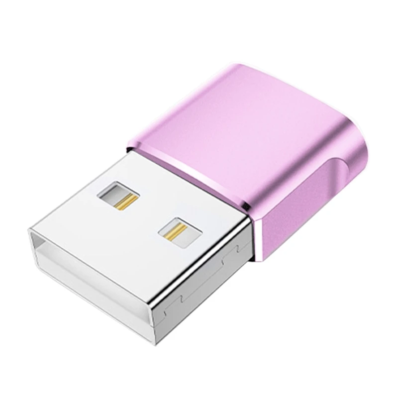 

1PC Colorful USB C Female to USB Male Adapter Type C Charging Cord Connect USB A Charger 8 Color to Chose