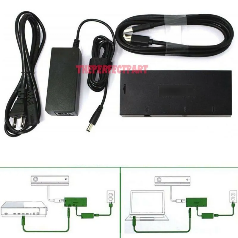 Адаптер USB 3 0 для XBOX One S SLIM/ ONE X Kinect новый блок питания Датчик 2 Windows 8/10 новая