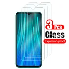 Защитное стекло для Xiaomi Redmi Note 8, закаленное, 9H, 0,26 мм, 3 шт.