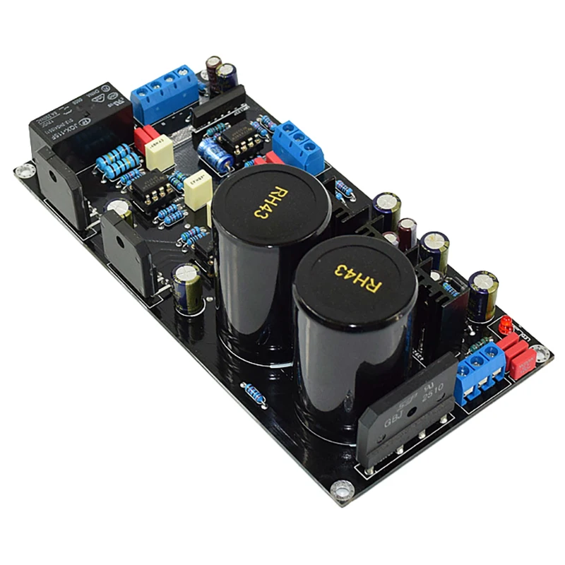 

YJ-LM3886 HIFI Плата усилителя высокой мощности OP07 DC Servo 5534, независимый рабочий усилитель, готовая плата