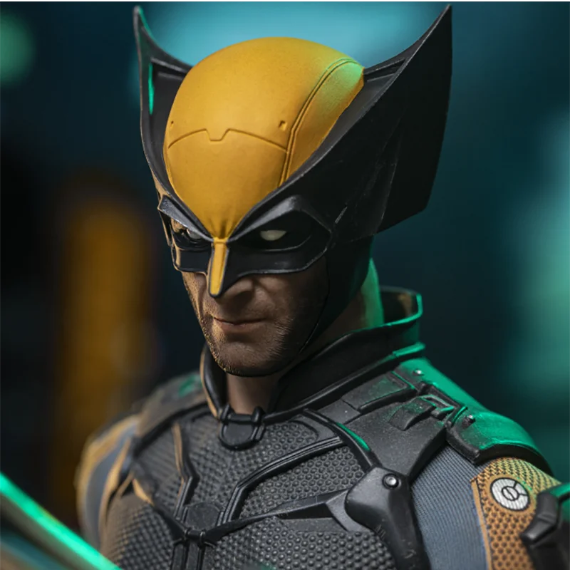 

1/6 scale collectible SKS-001 Hugh Jackman Head Sculpt with Two interchangeable mouth style Comic Version Logan Head