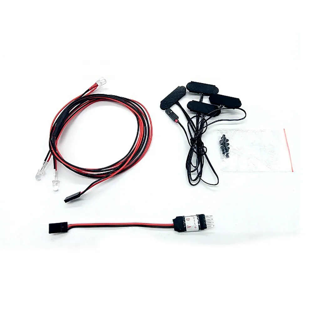 

Ultra Bright RC Car LED Light Kit for Axial SCX10 Ⅲ Jeep Waterproof RC Car Headlamp Brake Light Upgrade Parts