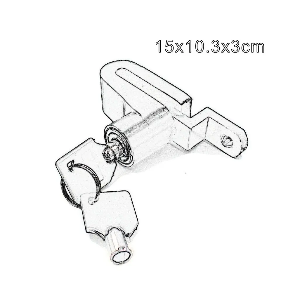 

Motorcycle Lock Security Anti Theft Bicycle Motorbike Motorcycle Disc Brake Lock Theft Protection For Scooter