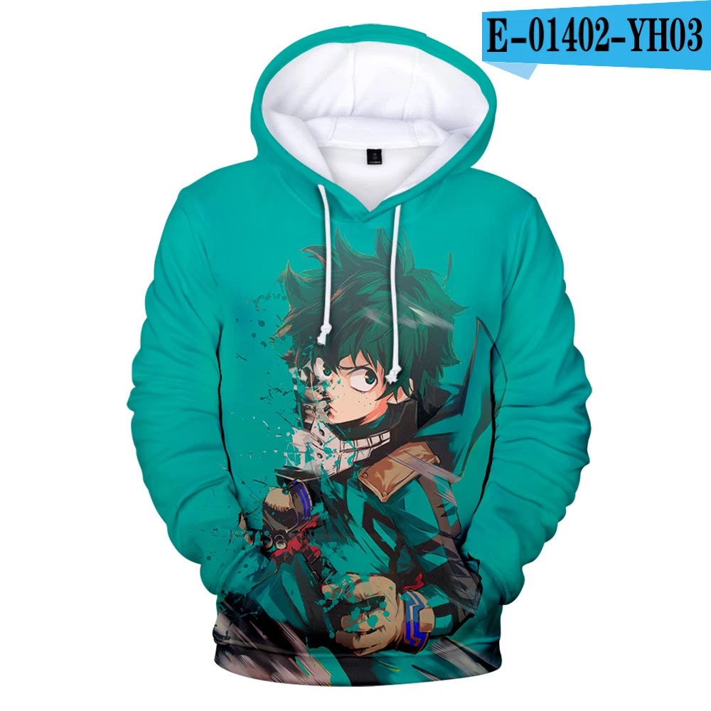 Новейшие костюмы для косплея Boku No My Hero академия толстовки свитшоты Bakugou Todoroki Shoto