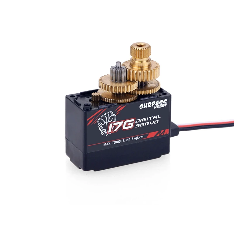 SURPASS HOBBY S0017M 17G металлический Шестерни 1 8 кг цифровой сервопривод для RC Самолет