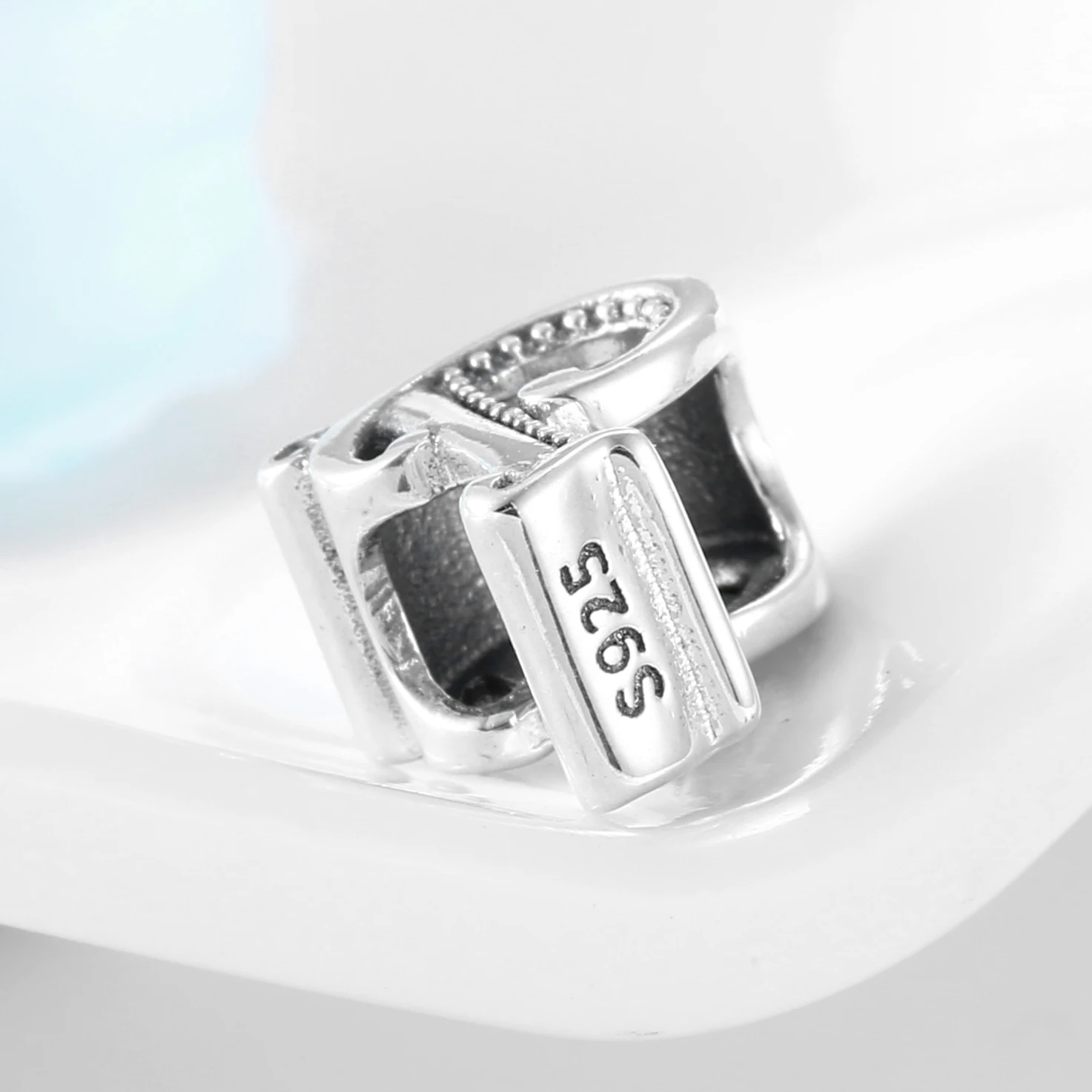 Женский браслет из серебра 925 пробы с буквой P | Украшения и аксессуары