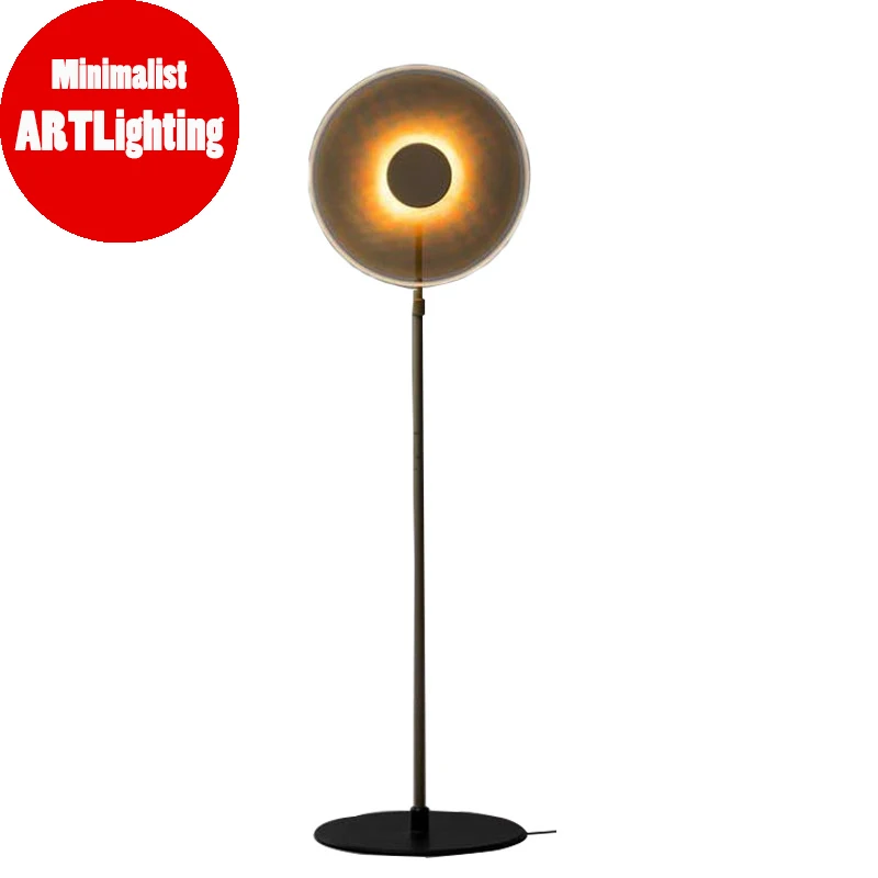 Modern Nordic LED Corner Floor Lamp Italy Design Luxury Lighting Standing Lamp Floor Light Minimal Lamp Vibrancy  Arne Jacobsen