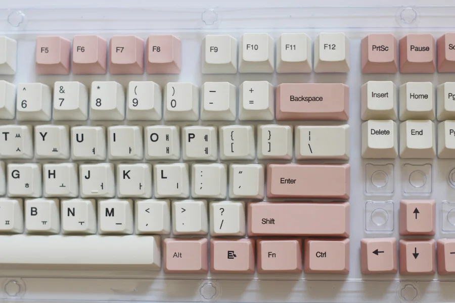 PBT сублимационные корейские колпачки для ключей с подсветкой 104 клавиш Cherry Mx переключатели колпачки для ключей съемник для механической клавиатуры