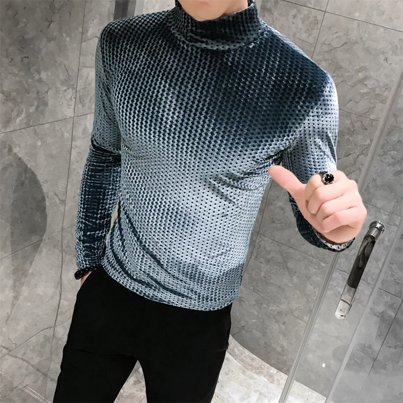 Повседневная мужская одежда фланелевые футболки мужские пуловеры с высоким