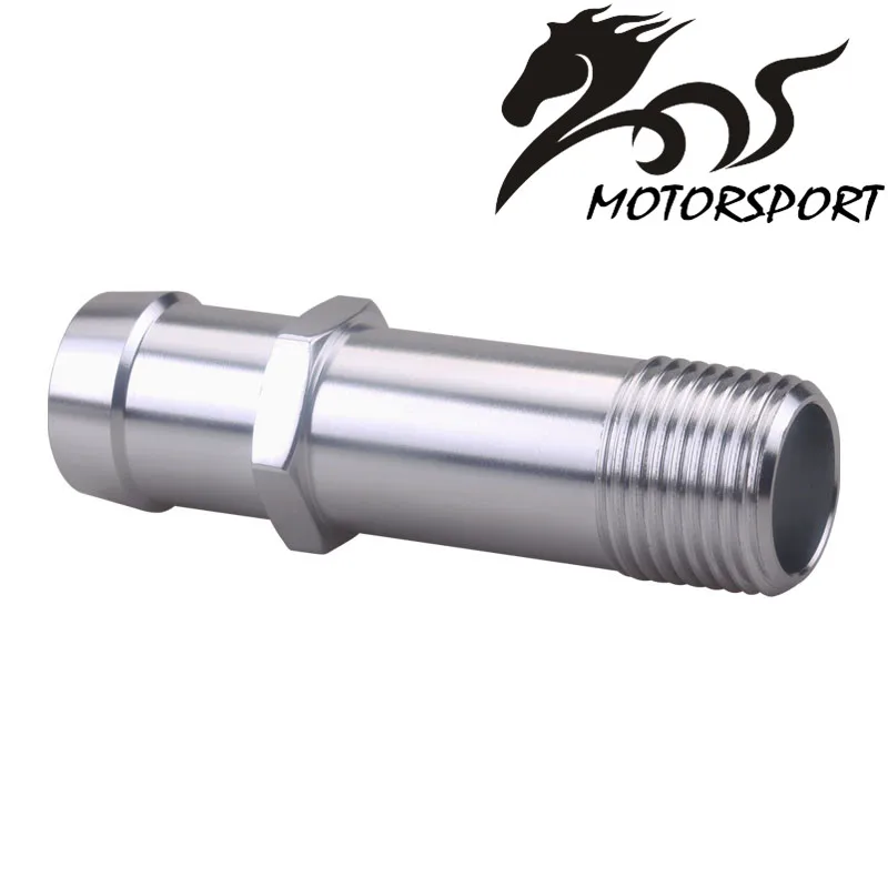 Шланг для водонагревателя Chevy Fitting 1/2 дюйма Npt до 3/4 Barb Sbc Bbc и 90 Deg Heater Hose 5/8 &quot1/2"