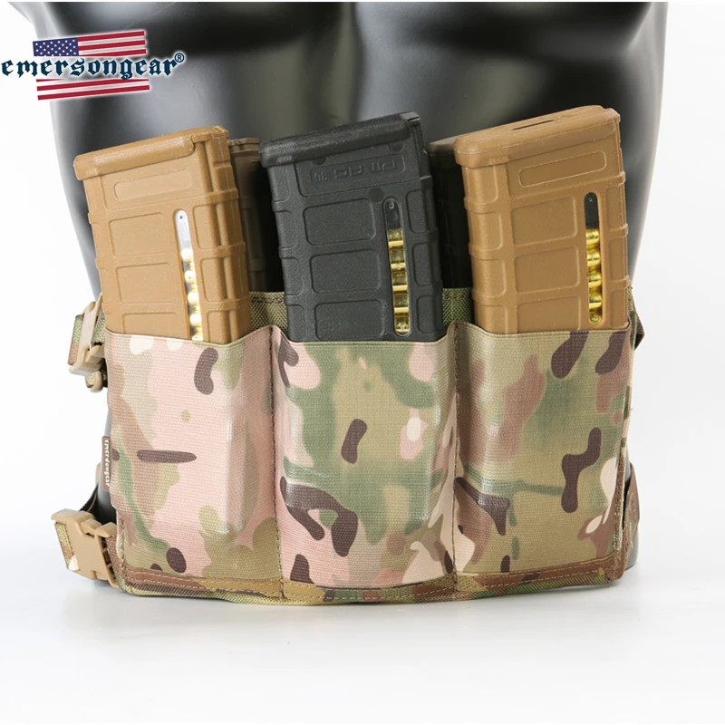 Emersongear Emerson тактическая страйкбольная охотничья высокоскоростная сумка с шестью упаковками, 556 223, эластичная резиновая сумка с держателем для журналов