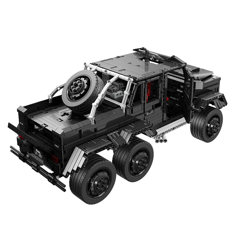 Радиоуправляемые строительные блоки автомобиль внедорожник 6x6 LAND CRUISER