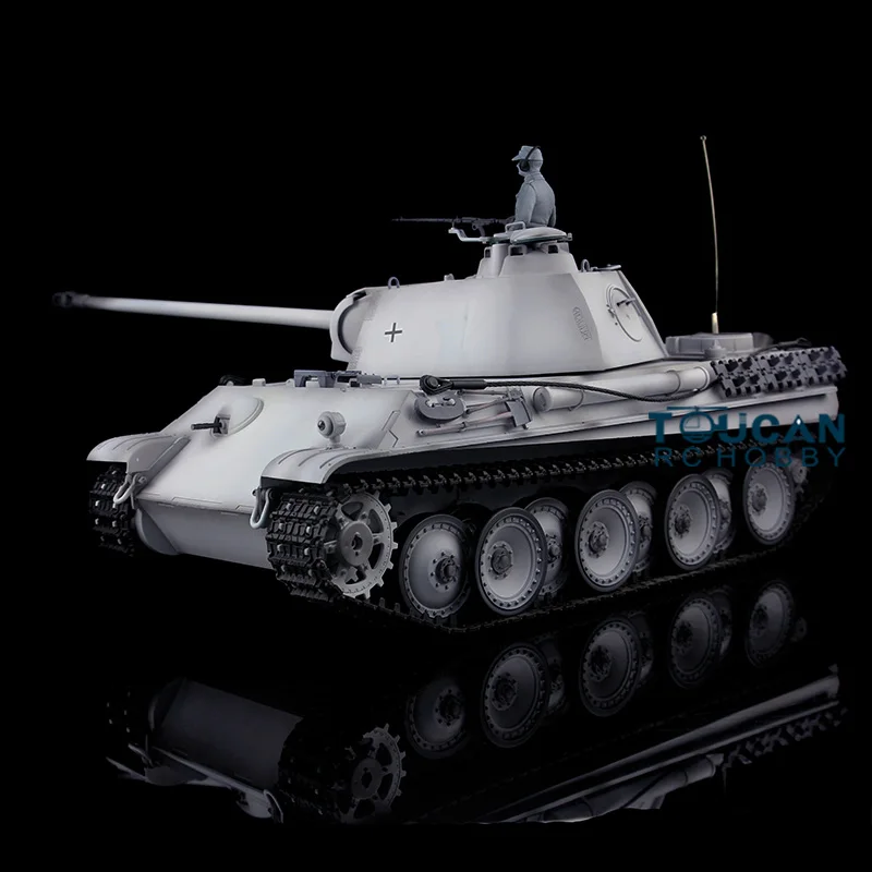 Игрушки Heng Long 1/16 RC Танк FPV 7 0 индивидуальная пантера G RTR 3879 металлические треки