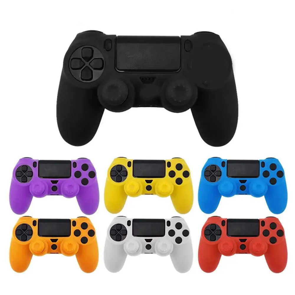 Силиконовый нескользящий чехол для геймпада Dualshock 4 беспроводных геймпадов Ps4 Pro