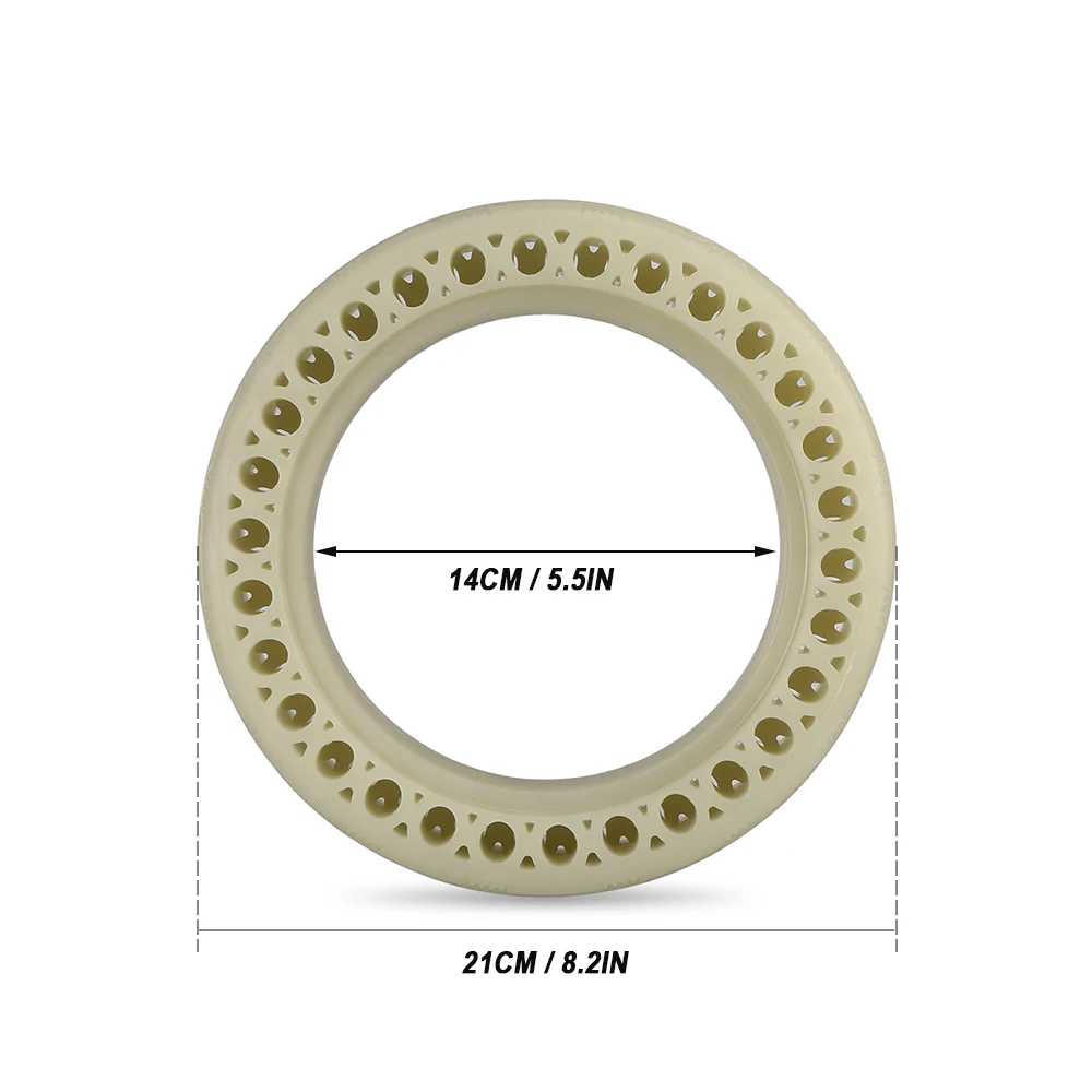 

Luminous Shock Absorber Tire For Xiaomi Mijia M365 Scooter Skateboard Damping Rubber Tires Wheels Tyre Solid Hole Tires