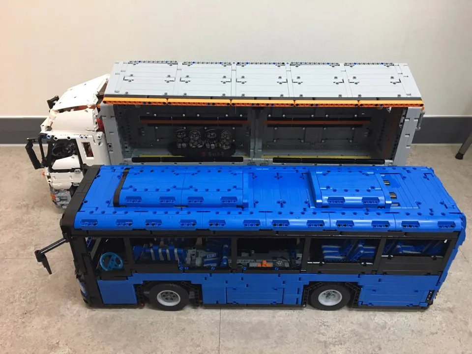 Новый RC double deck автобус MOC 5161 технологии строительные блоки игрушки &quotСделай