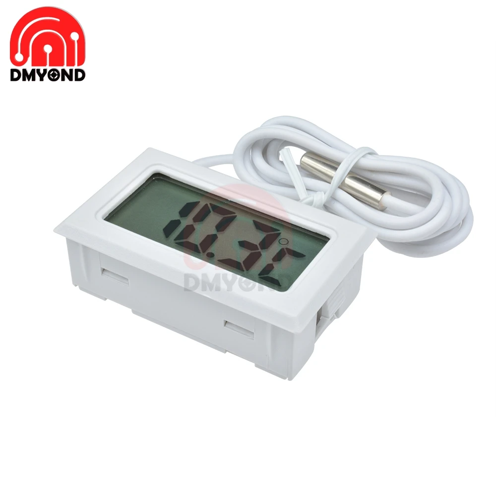 Мини цифровой ЖК дисплей датчик для холодильника Морозильник Термометр Сенсор