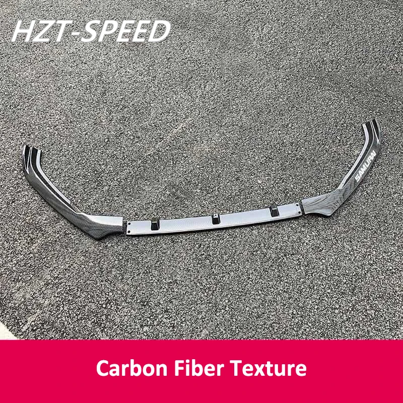 Комплект для кузова автомобиля из АБС-пластика 3 шт. передний бампер спойлер