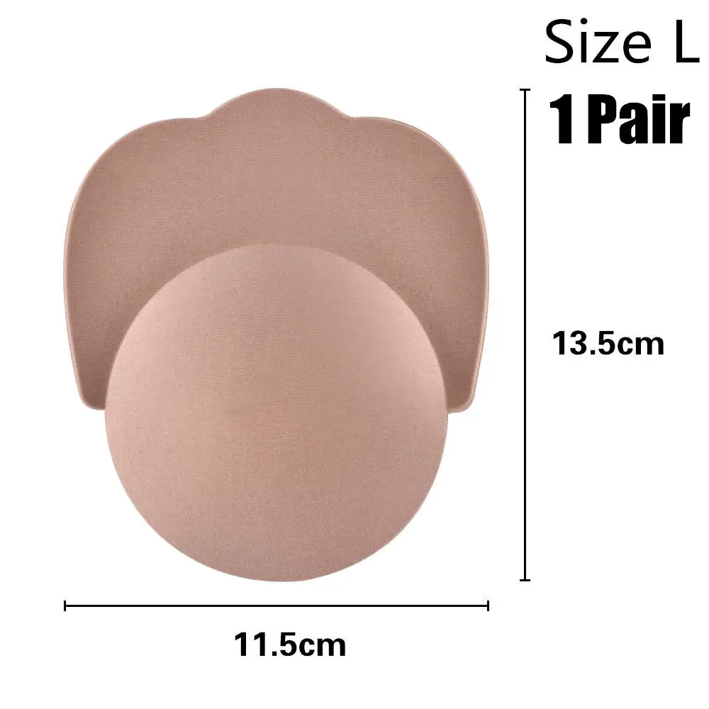Skin Color Size L Самоклеющийся силиконовый бюстгальтер без бретелек бюстгальтер с подтяжкой многоразовый невидимый бюстгальтер пуш-ап нагрудная повязка - Цвет: Skin Color Size L