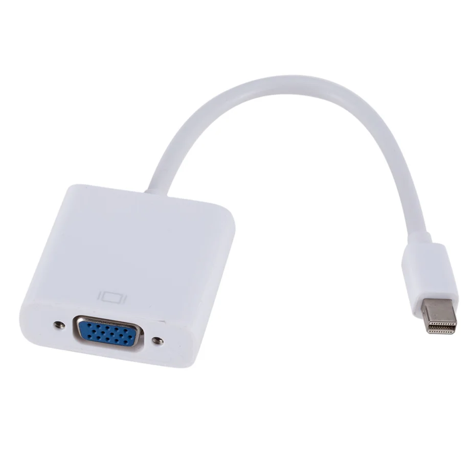 Для MacBook Air Pro iMac Mac Mini Thunderbolt мини-порт дисплея Порт DP к VGA Кабель-адаптер 1080P для HDTV