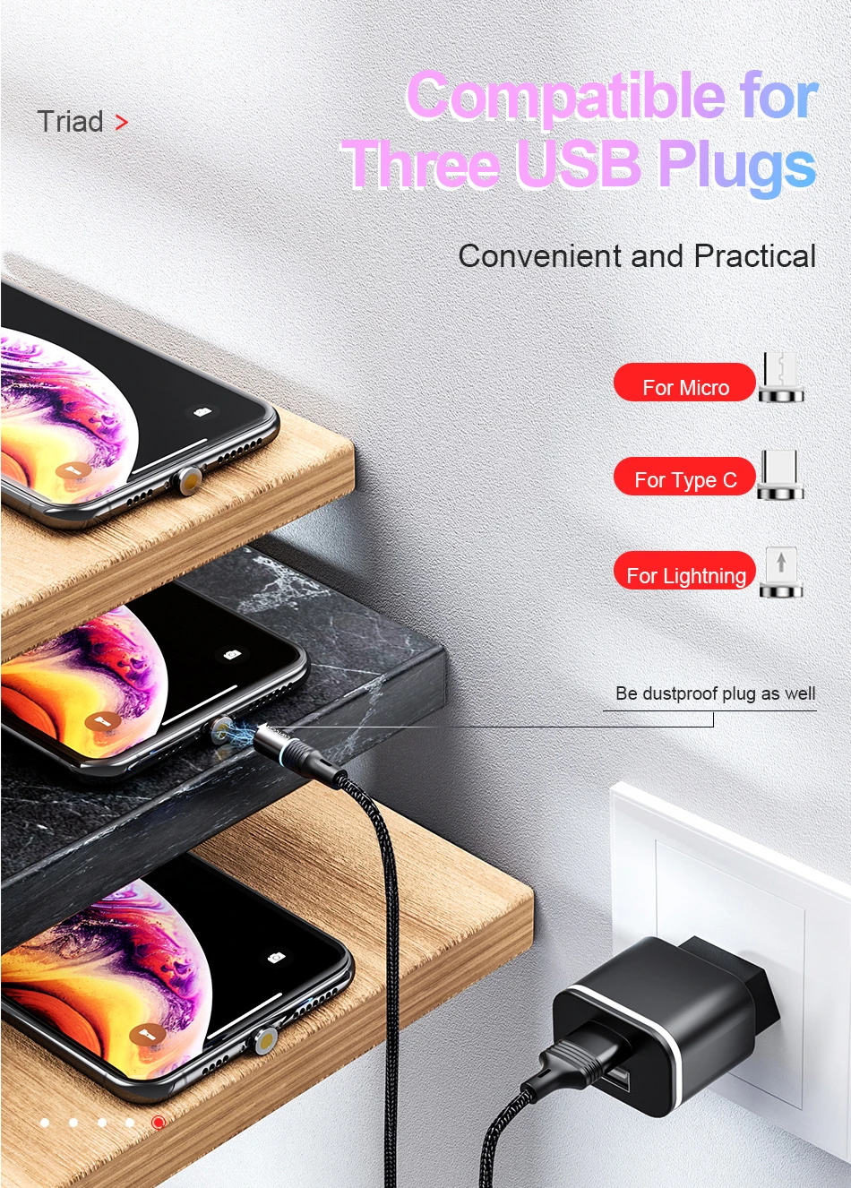 Магнитный usb-кабель Twitch для iPhone Xs Max Xr X 11 8 7 6 6s 5S iPad Магнитный кабель для быстрой зарядки мобильного телефона магнитное зарядное устройство