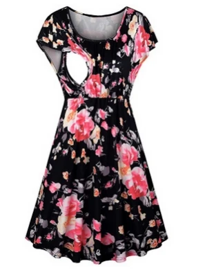 Women Breastfeeding Dress Nursing Breast Feeding Dresses Maternity Pregnant Clothes | Женская одежда