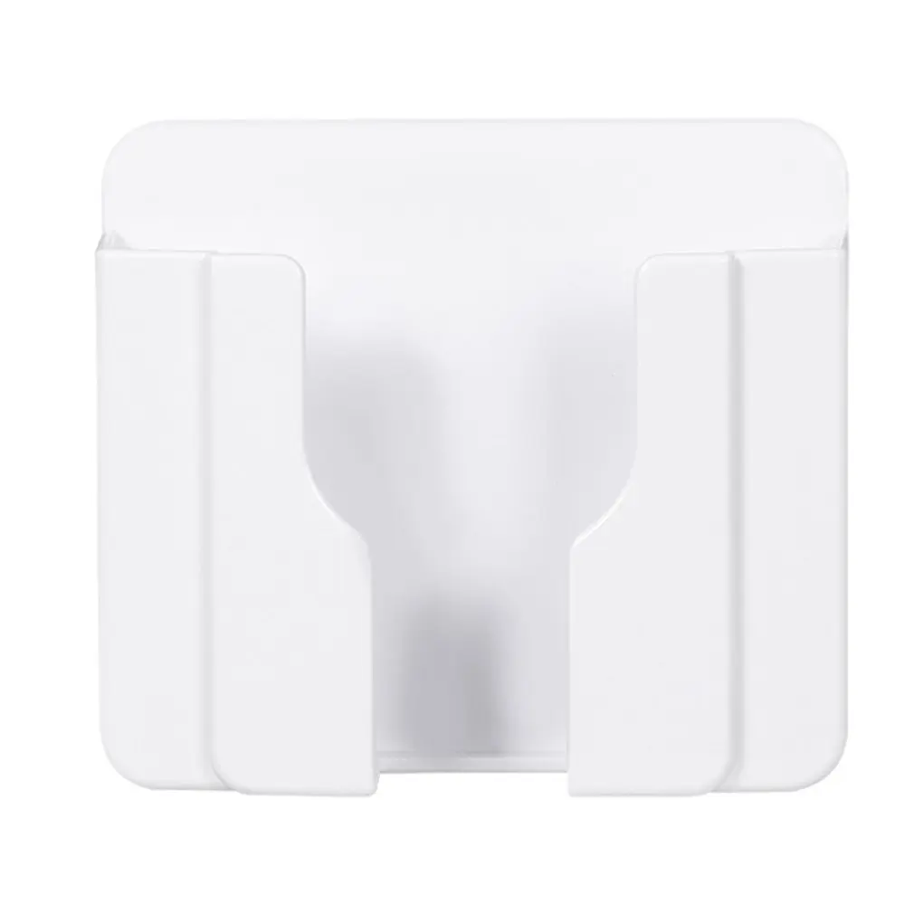 

Wall Organizer Storage Box Remote Control Wall-mounted Cell Phone Socket Holder Multifunctional Charging Holder