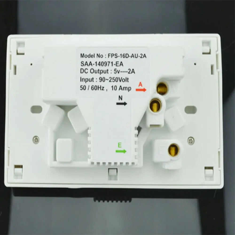 Настенный выключатель с двумя портами USB 10 А | Обустройство дома